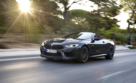 2020 BMW M8 Competition Convertible (Color: Brands Hatch Grey) Front Three-Quarter Wallpapers 450x275 (26)