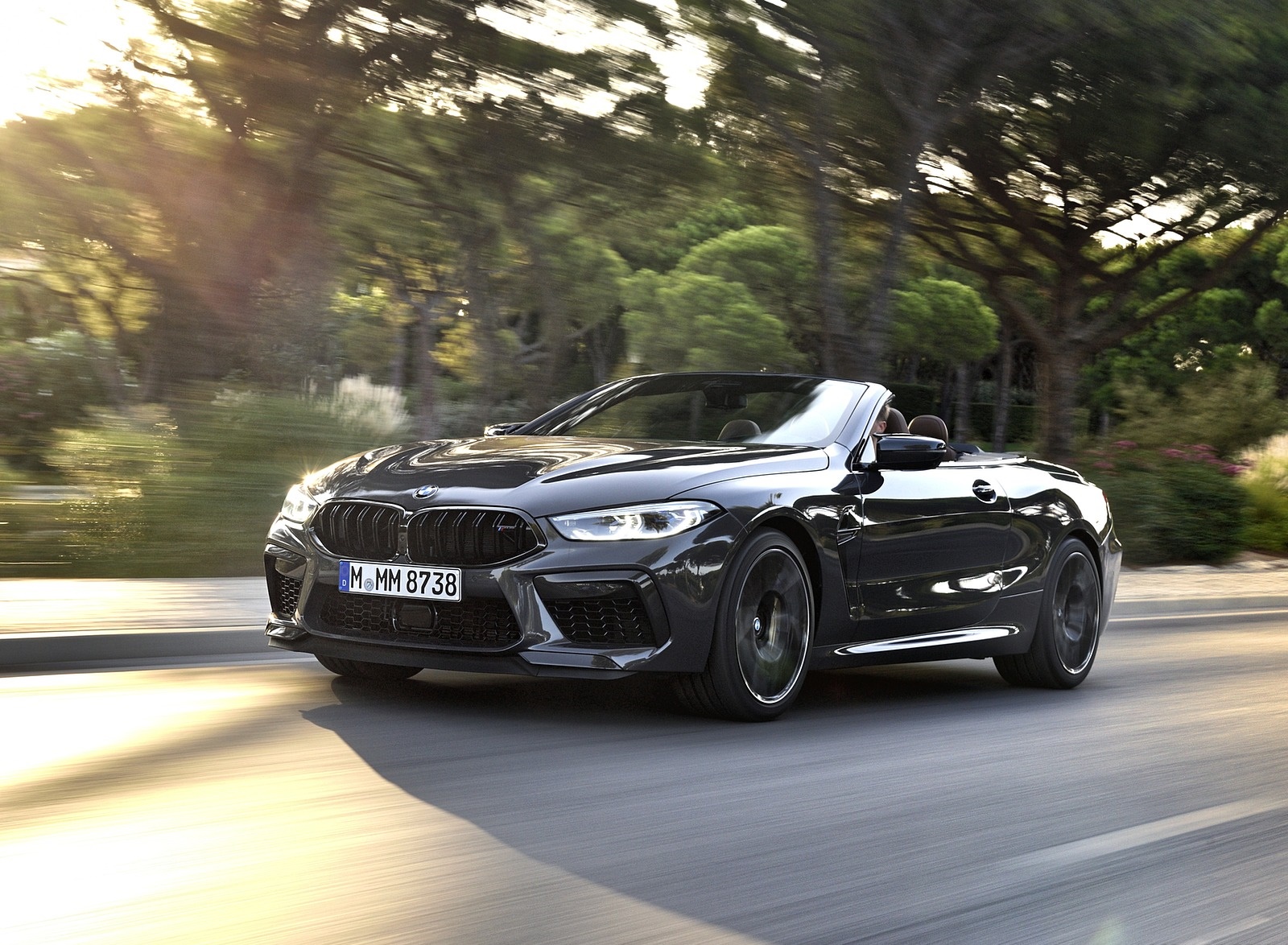 2020 BMW M8 Competition Convertible (Color: Brands Hatch Grey) Front Three-Quarter Wallpapers #27 of 155
