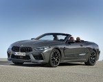 2020 BMW M8 Competition Convertible (Color: Brands Hatch Grey) Front Three-Quarter Wallpapers 150x120