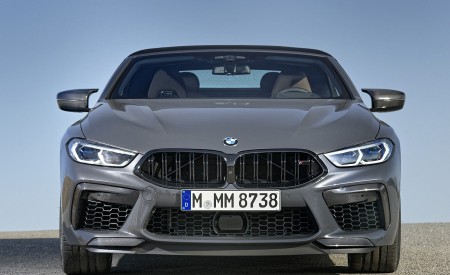 2020 BMW M8 Competition Convertible (Color: Brands Hatch Grey) Front Wallpapers 450x275 (56)