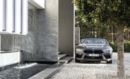 2020 BMW M8 Competition Convertible (Color: Brands Hatch Grey) Front Wallpapers 450x275 (57)