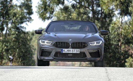 2020 BMW M8 Competition Convertible (Color: Brands Hatch Grey) Front Wallpapers 450x275 (19)