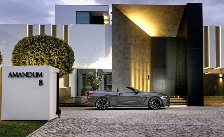 2020 BMW M8 Competition Convertible (Color: Brands Hatch Grey) Side Wallpapers 450x275 (70)