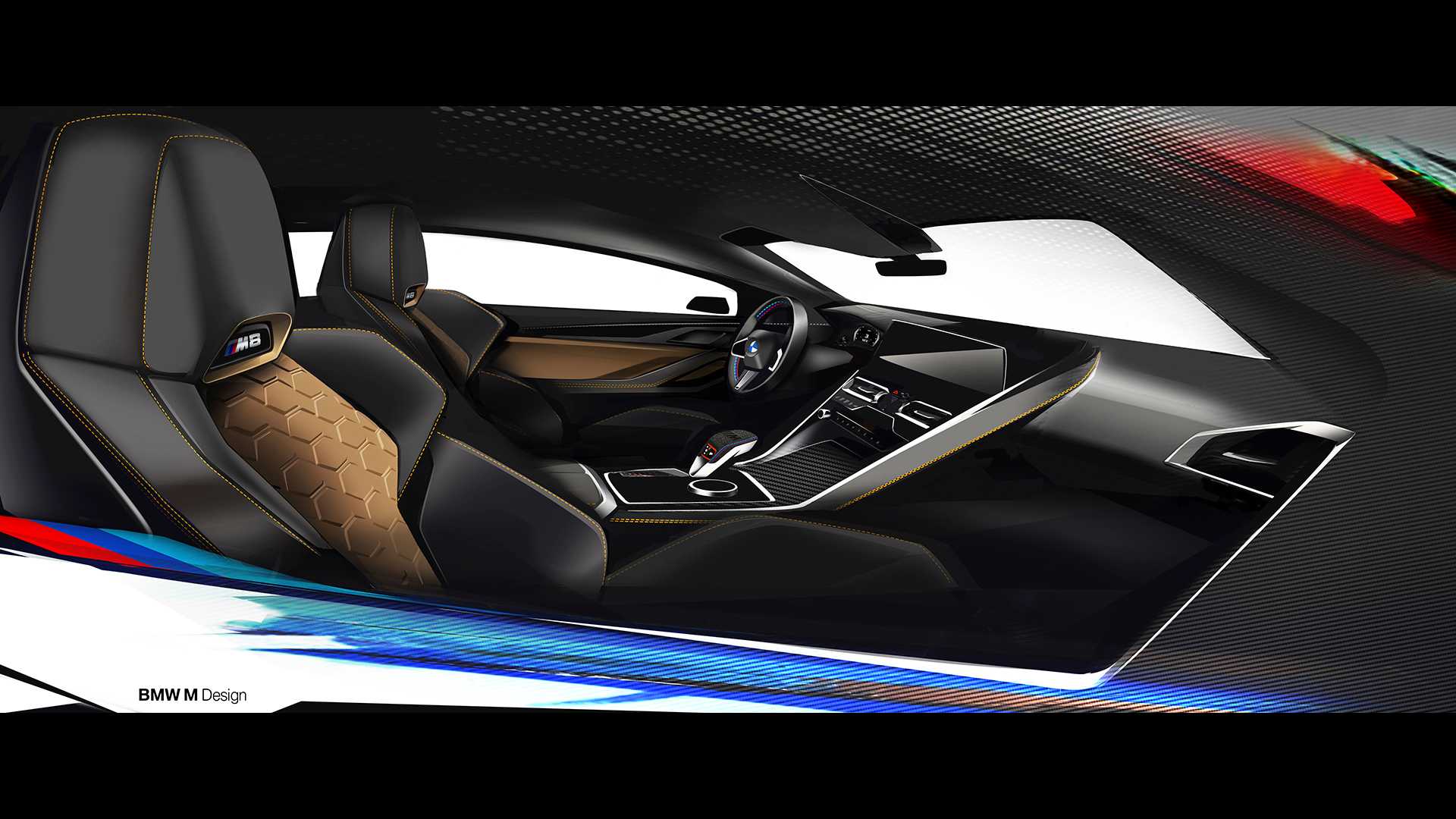 2020 BMW M8 Competition Convertible Design Sketch Wallpapers #153 of 155