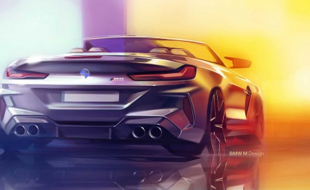 2020 BMW M8 Competition Convertible Design Sketch Wallpapers 450x275 (152)