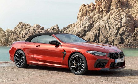 2020 BMW M8 Competition Convertible Front Three-Quarter Wallpapers 450x275 (111)