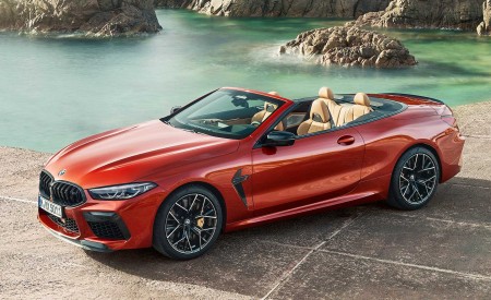 2020 BMW M8 Competition Convertible Front Three-Quarter Wallpapers 450x275 (112)