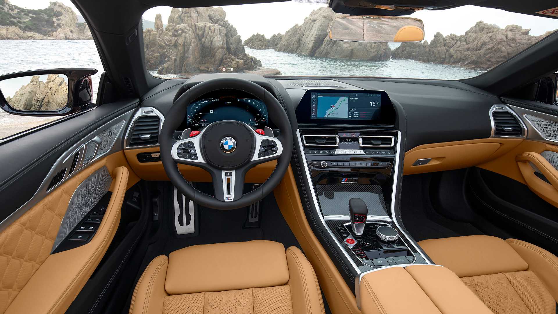 2020 BMW M8 Competition Convertible Interior Cockpit Wallpapers #141 of 155