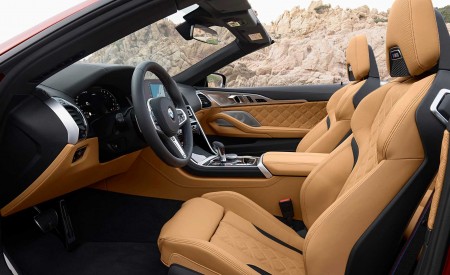 2020 BMW M8 Competition Convertible Interior Front Seats Wallpapers 450x275 (137)