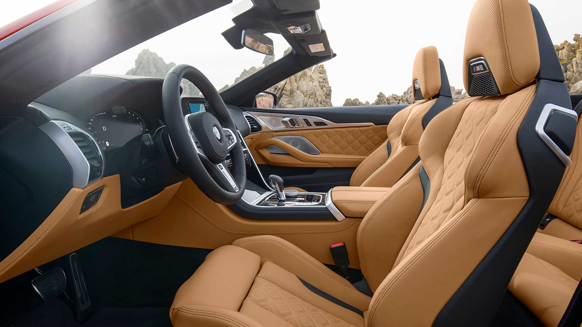 2020 BMW M8 Competition Convertible Interior Wallpapers #143 of 155