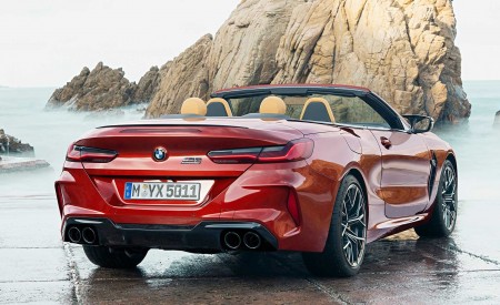 2020 BMW M8 Competition Convertible Rear Three-Quarter Wallpapers 450x275 (116)