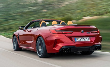 2020 BMW M8 Competition Convertible Rear Three-Quarter Wallpapers 450x275 (108)