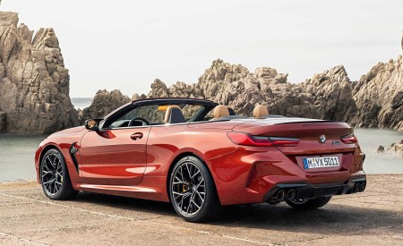 2020 BMW M8 Competition Convertible Rear Three-Quarter Wallpapers 450x275 (117)