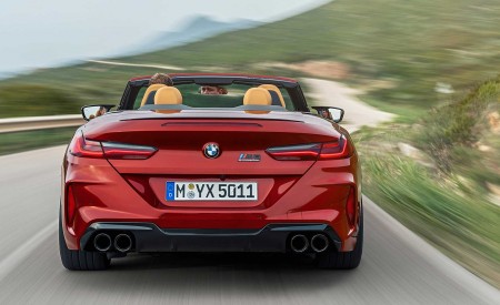 2020 BMW M8 Competition Convertible Rear Wallpapers 450x275 (110)