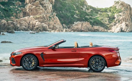 2020 BMW M8 Competition Convertible Side Wallpapers 450x275 (121)