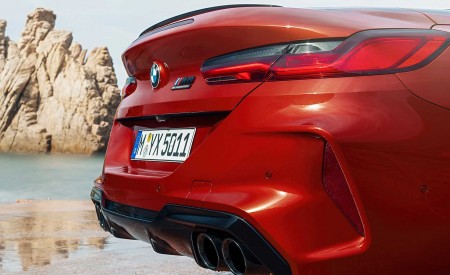 2020 BMW M8 Competition Convertible Tail Light Wallpapers 450x275 (128)