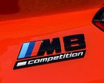 2020 BMW M8 Competition Coupe (Color: Fire Red) Badge Wallpapers 150x120