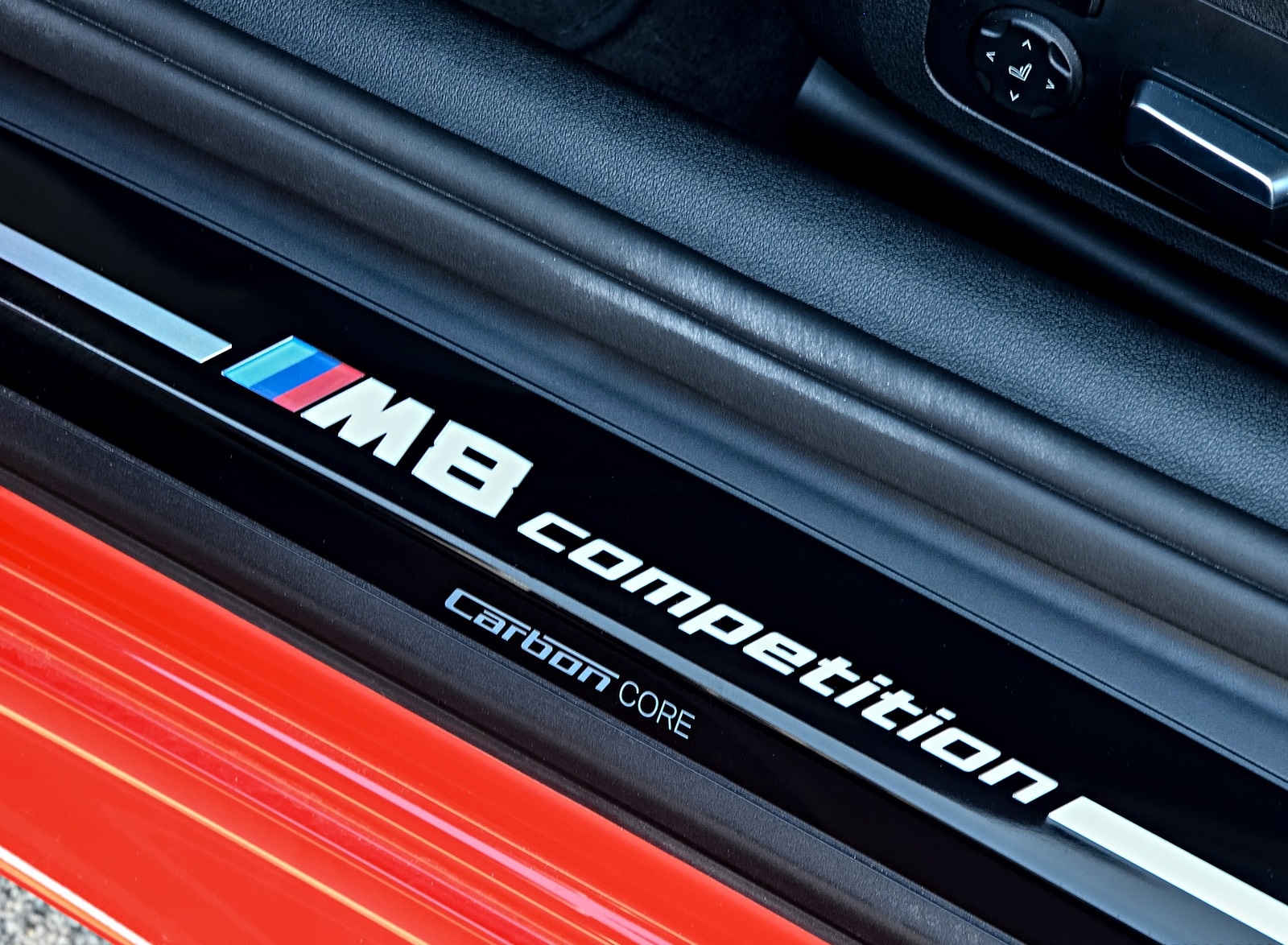 2020 BMW M8 Competition Coupe (Color: Fire Red) Door Sill Wallpapers #97 of 305