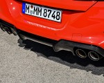 2020 BMW M8 Competition Coupe (Color: Fire Red) Exhaust Wallpapers 150x120