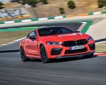 2020 BMW M8 Competition Coupe (Color: Fire Red) Front Three-Quarter Wallpapers 150x120