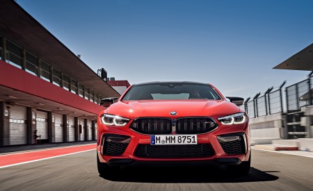 2020 BMW M8 Competition Coupe (Color: Fire Red) Front Wallpapers 450x275 (51)