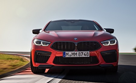 2020 BMW M8 Competition Coupe (Color: Fire Red) Front Wallpapers 450x275 (27)