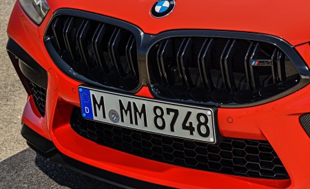 2020 BMW M8 Competition Coupe (Color: Fire Red) Grill Wallpapers 450x275 (90)