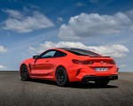 2020 BMW M8 Competition Coupe (Color: Fire Red) Rear Three-Quarter Wallpapers 150x120