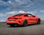 2020 BMW M8 Competition Coupe (Color: Fire Red) Rear Three-Quarter Wallpapers 150x120