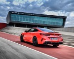 2020 BMW M8 Competition Coupe (Color: Fire Red) Rear Three-Quarter Wallpapers 150x120