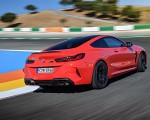 2020 BMW M8 Competition Coupe (Color: Fire Red) Rear Three-Quarter Wallpapers 150x120