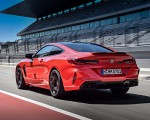 2020 BMW M8 Competition Coupe (Color: Fire Red) Rear Three-Quarter Wallpapers 150x120