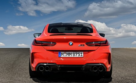 2020 BMW M8 Competition Coupe (Color: Fire Red) Rear Wallpapers 450x275 (80)
