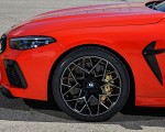 2020 BMW M8 Competition Coupe (Color: Fire Red) Wheel Wallpapers 150x120
