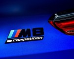 2020 BMW M8 Competition Coupe (Color: Frozen Marina Bay Blue) Badge Wallpapers 150x120