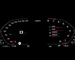 2020 BMW M8 Competition Coupe (Color: Frozen Marina Bay Blue) Digital Instrument Cluster Wallpapers 150x120
