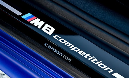 2020 BMW M8 Competition Coupe (Color: Frozen Marina Bay Blue) Door Sill Wallpapers 450x275 (219)