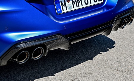 2020 BMW M8 Competition Coupe (Color: Frozen Marina Bay Blue) Exhaust Wallpapers 450x275 (214)