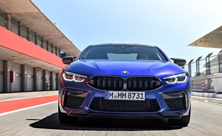 2020 BMW M8 Competition Coupe (Color: Frozen Marina Bay Blue) Front Wallpapers 450x275 (165)