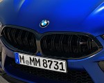 2020 BMW M8 Competition Coupe (Color: Frozen Marina Bay Blue) Grill Wallpapers 150x120