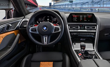 2020 BMW M8 Competition Coupe (Color: Frozen Marina Bay Blue) Interior Cockpit Wallpapers 450x275 (225)