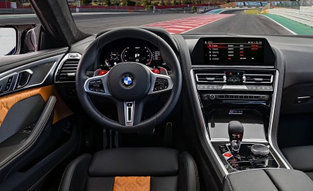 2020 BMW M8 Competition Coupe (Color: Frozen Marina Bay Blue) Interior Cockpit Wallpapers 450x275 (224)