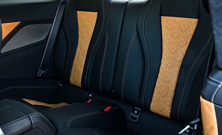 2020 BMW M8 Competition Coupe (Color: Frozen Marina Bay Blue) Interior Rear Seats Wallpapers 450x275 (233)