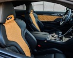2020 BMW M8 Competition Coupe (Color: Frozen Marina Bay Blue) Interior Seats Wallpapers 150x120