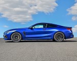 2020 BMW M8 Competition Coupe (Color: Frozen Marina Bay Blue) Side Wallpapers 150x120