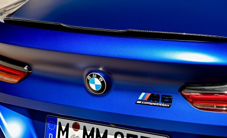 2020 BMW M8 Competition Coupe (Color: Frozen Marina Bay Blue) Spoiler Wallpapers 450x275 (210)