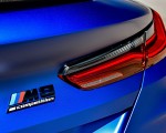 2020 BMW M8 Competition Coupe (Color: Frozen Marina Bay Blue) Tail Light Wallpapers 150x120