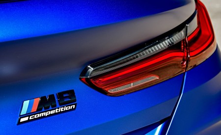 2020 BMW M8 Competition Coupe (Color: Frozen Marina Bay Blue) Tail Light Wallpapers 450x275 (206)