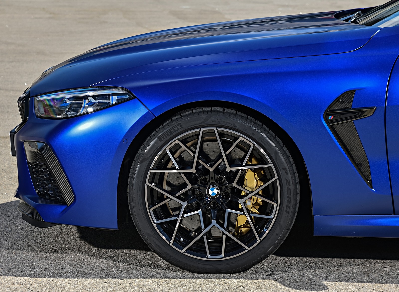 2020 BMW M8 Competition Coupe (Color: Frozen Marina Bay Blue) Wheel Wallpapers #203 of 305