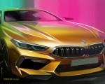 2020 BMW M8 Competition Coupe Design Sketch Wallpapers 150x120